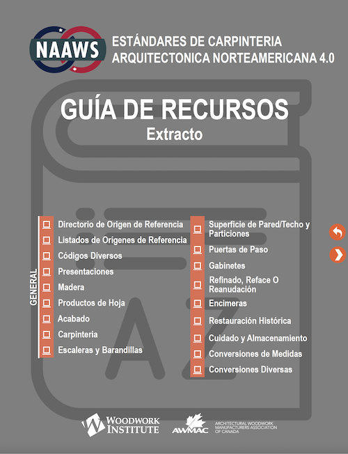 Couverture du guide de ressources en espagnol